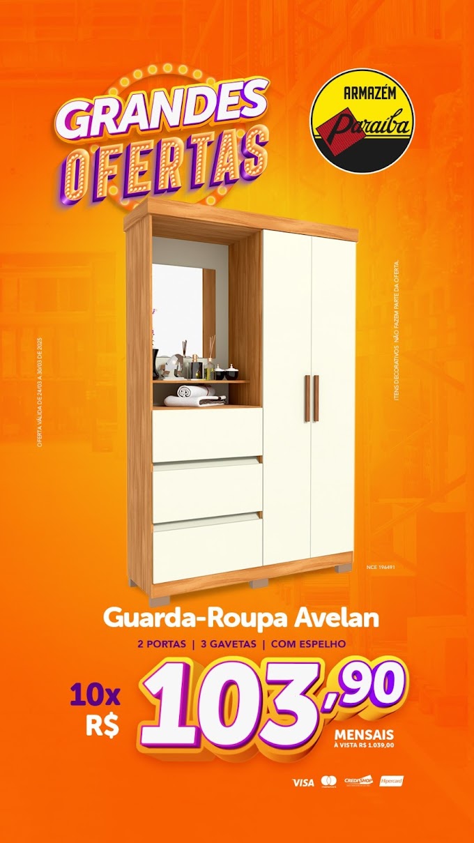 APROVEITE AS OFERTAS DA SEMANA DO PARAÍBA