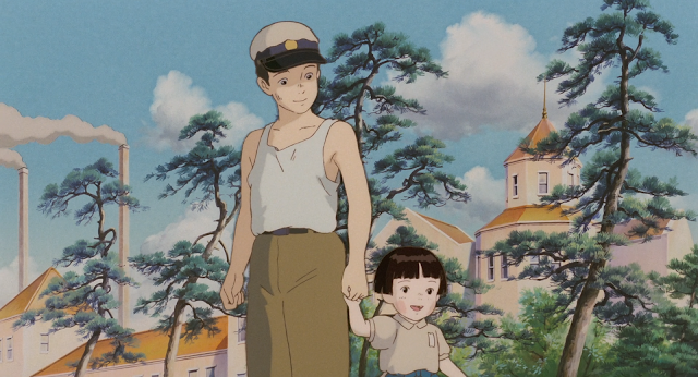 Seita and Setsuko in happier times