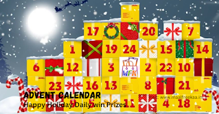 Participate This Advent Calendar Daily Answer Quiz Correctly And win Happy Holiday Free Prize