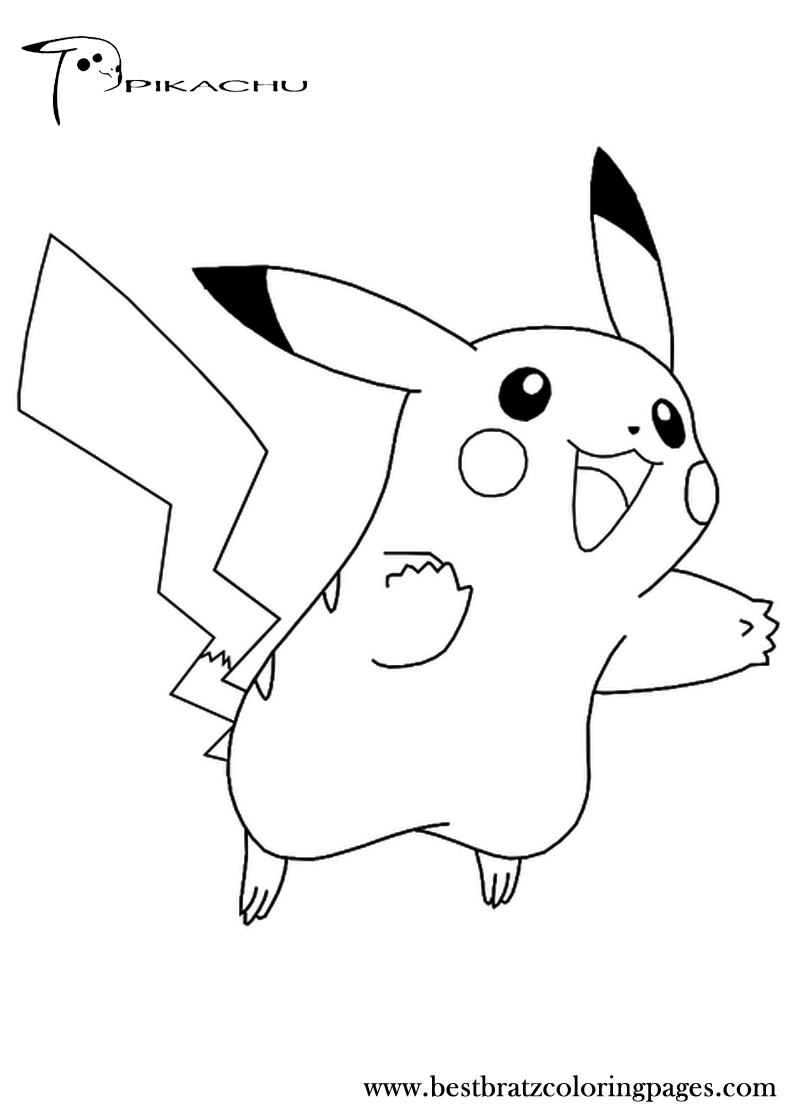 Pikachu Coloring Pages