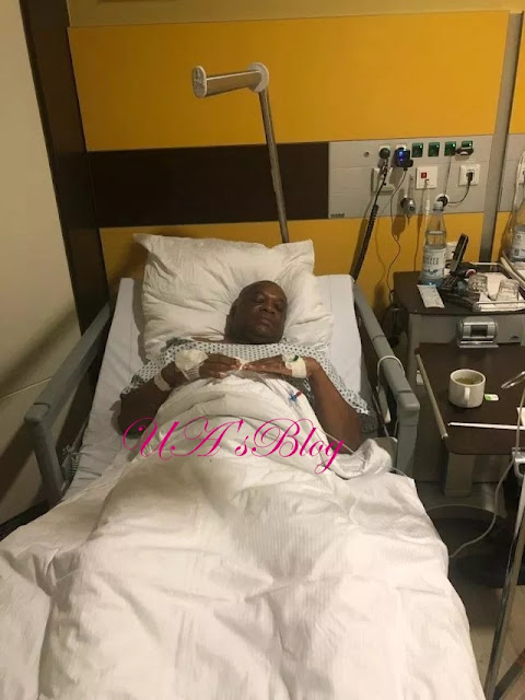 BREAKING!!! SEE Photos of Orji Kalu in German Hospital Bed