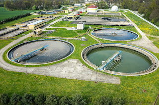 municipal water treatment plant