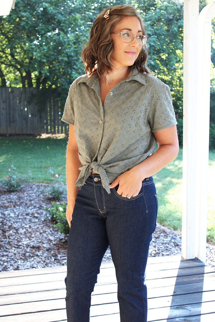 Liana Jeans & Montana Shirt // Sewing For Women