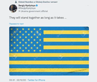 Ukrainische Flagge