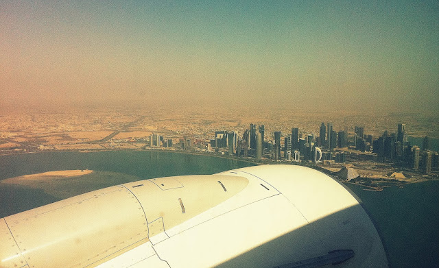 Doha, Qatar, Emirates, aeroplane