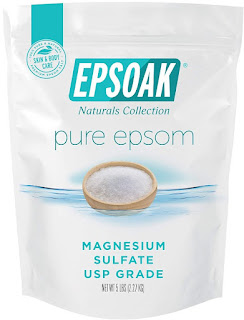 epsom salts, pure epsom salts, ease achy muscles, spa day at home