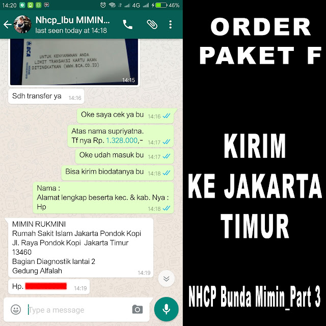 Testimoni Bukti Pembayaran dan Pengiriman | WA: 082230576028