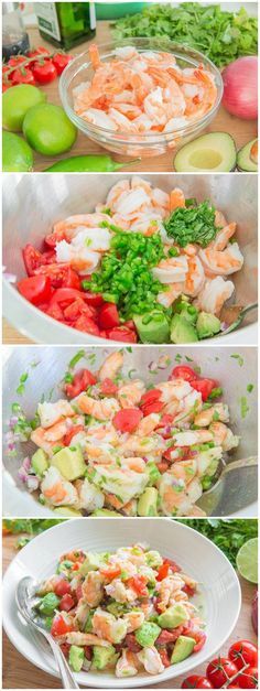 This fresh and light Shrimp and Avocado salad takes 10 minutes to put together and is reminiscent of a citrusy ceviche. Ingredients 1/4...