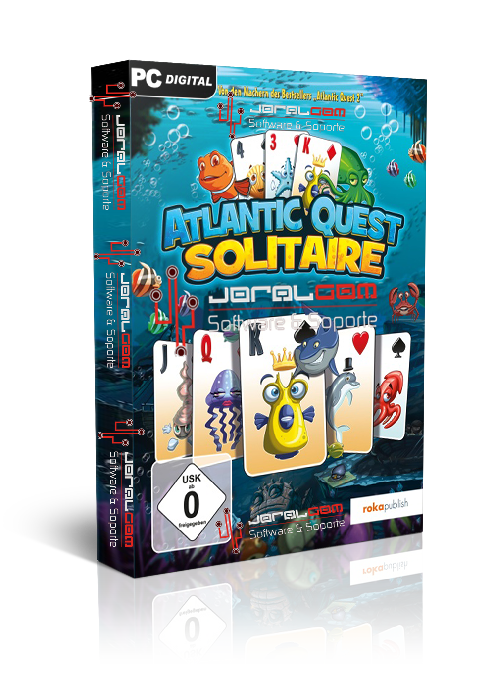 Atlantic Quest Solitaire - ¡ Juega ahora al solitario bajo el mar con Atlantic Quest Solitaire !