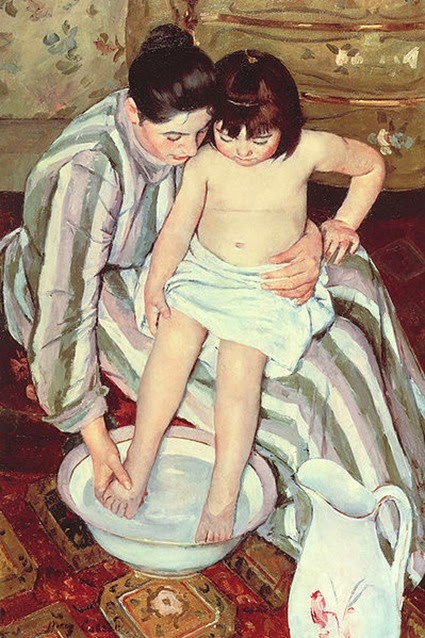 The Bath Mary Cassatt 1891-92
