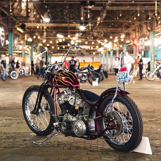 Harley Davidson Panhead By Eric Mills Hell Kustom