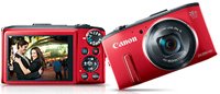 Canon PowerShot SX280 HS 12.1 MP CMOS Digital Camera with 20x Image Stabilized Zoom 25mm Wide-Angle Lens and 1080p Full-HD Video (Red)