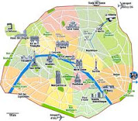 Mappa Parigi