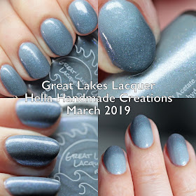 Great Lakes Lacquer Hella Handmade Creations March 2019