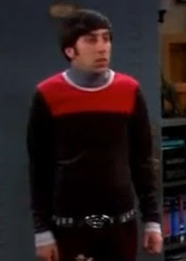 Howard's Superman Belt Buckle in the big bang theory