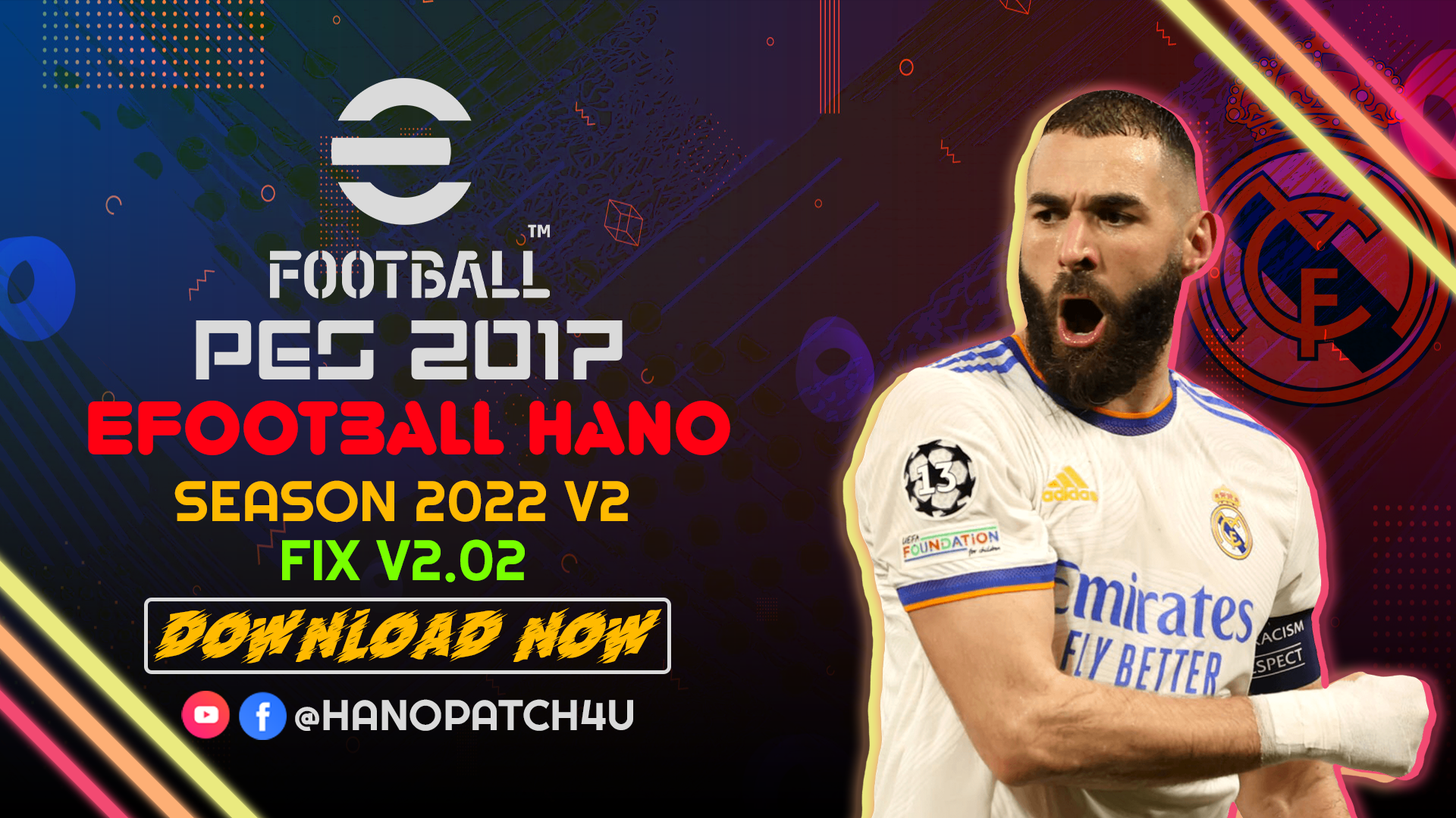 PES 2017  Next Season Patch 2023 - eFootball HANO V2.2 