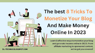 Monetize your blog and make money online