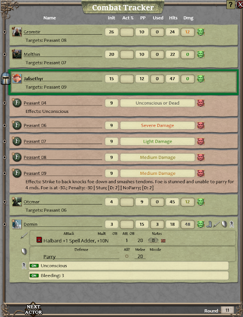 Rolemaster on Fantasy Grounds