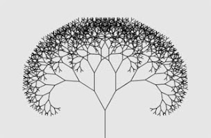 A fractal tree