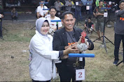 AKBP Erwin Syah. S.I.K Buka Secara Resmi Kontes Ayam Ketawa Kapolres Cup I 2023