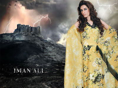 Iman Ali Beautiful Wallpaper