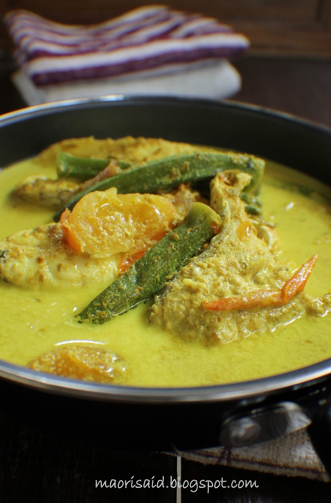 Mori's Kitchen: Gulai Lemak Cili Api Ikan Jenahak