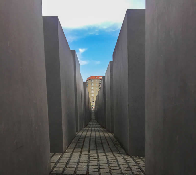 The Holocaust Memorial in Berlin