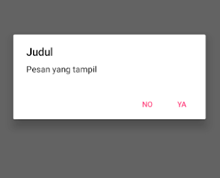 Membuat AlertDialog Android Kotlin