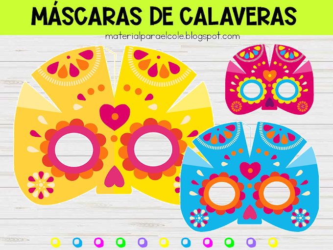 MÁSCARAS DE CALAVERAS