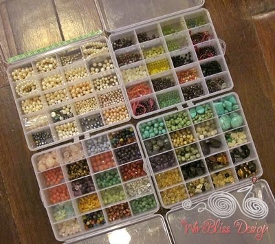 Beads storage and collection