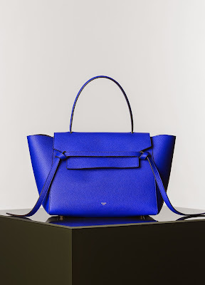 celine edge bag blue