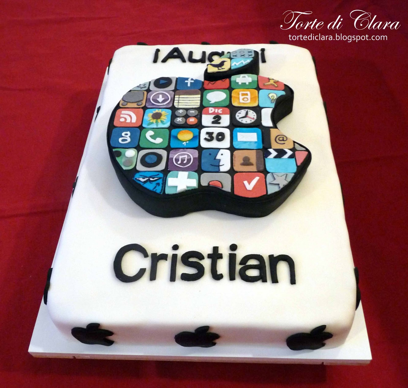 Torte di Clara: Apple Logo Cake