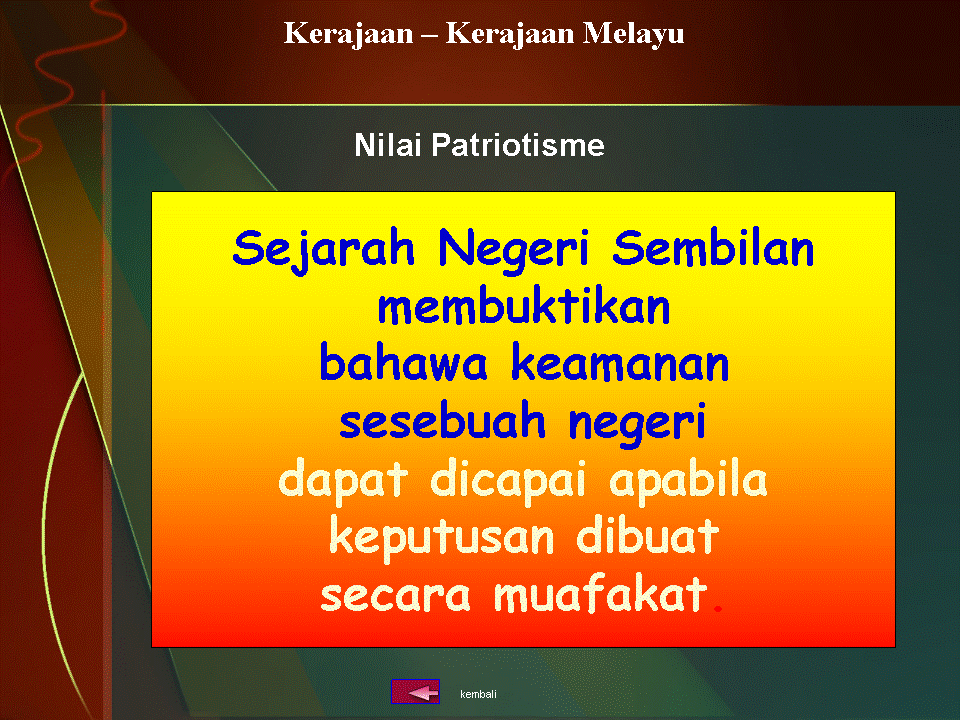 .sejarah tingkatan 1: Nilai Patriotisme