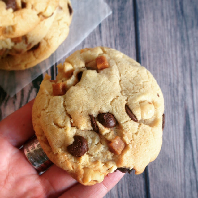 cookies-de-toffee-y-avellanas, toffee-cookies, hazelnut-cookies