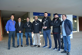 O torneio de xadrez foi ganho pelo CX A2D. A equipa de xadrez de Viana teve participação honrosa na final