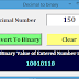 How to convert from decimal to binary in visual basic 6.0