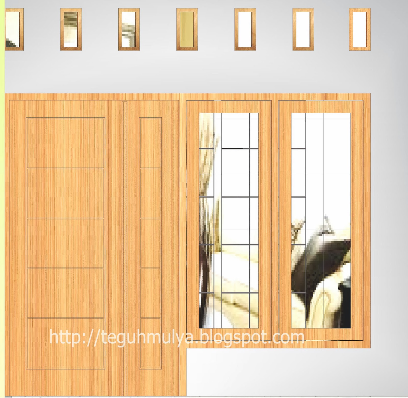 PD TEGUH MULYA Gambar Kusen pintu dan jendela terbaru