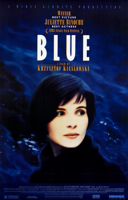 Three Colors: Blue, Juliette Binoche, Directed by Krzysztof Kieslowski