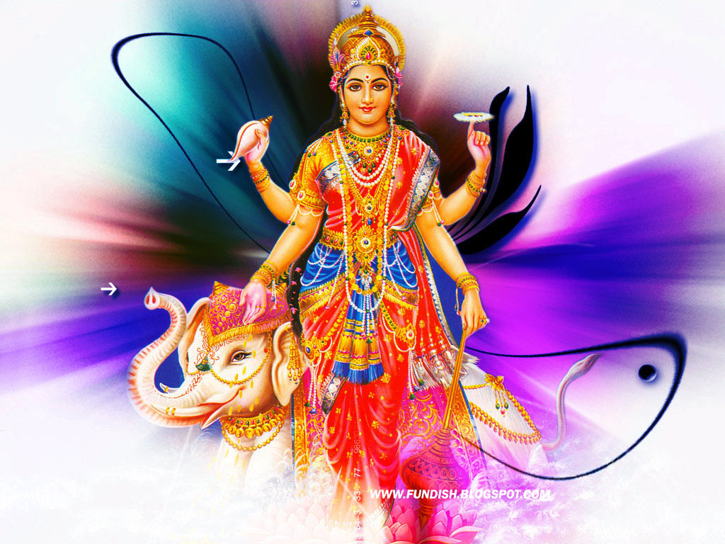 HD Wallpapers Free Download: Goddess Maa Lakshmi Devi Wallpapers ...