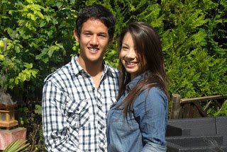 Jennifer Kurniawan and Irfan Bachdim