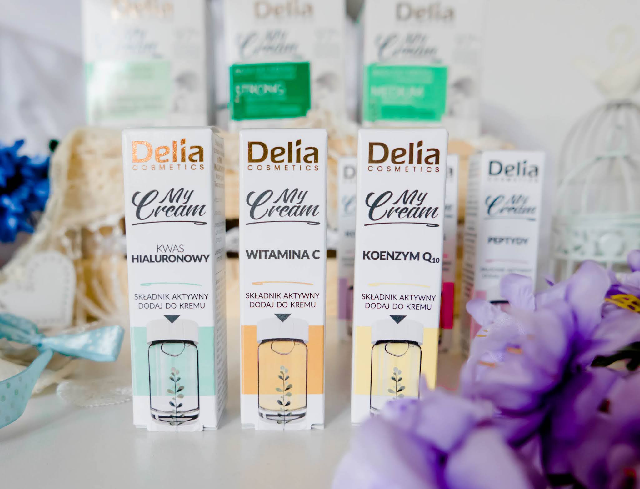 My Cream Deila Cosmetics  składniki aktywne