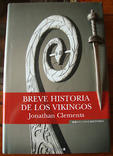 Portada del libro Breve historia de los vikingos, de Jonathan Clements