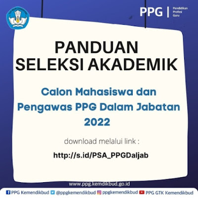 Panduan Seleksi Akademik PPG