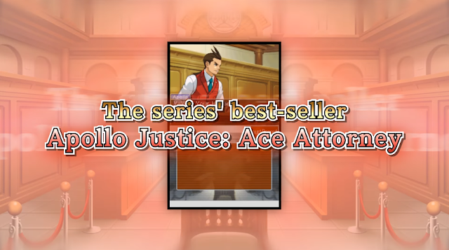 CAPCOM says Apollo Justice: Ace Attorney is the best selling game in the franchise series