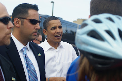 Site Blogspot  Pretty Bicycle Helmets on Barack Is Working His Way Towards Us  I M In The Blue Bike Helmet