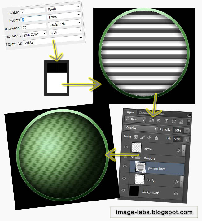 design a Radar System Icon, Photoshop tutorial