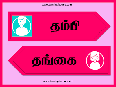 எதிர்ப்பாற் சொற்கள் தரம் 4
