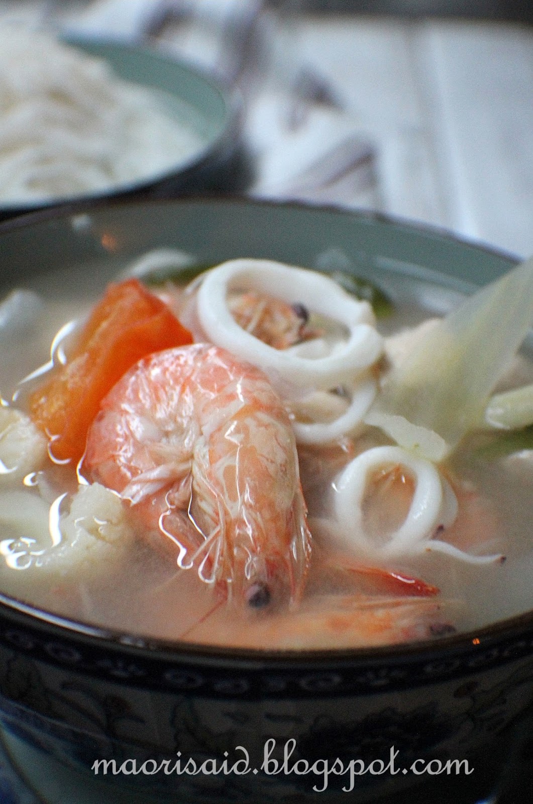 Mori's Kitchen: Tomyam Putih bersama Mihun