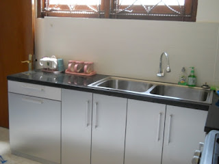 Kitchen Set Meja Granit Marmer Lengkap Dengan Penyedot Asap (Kitchen Set Semarang)