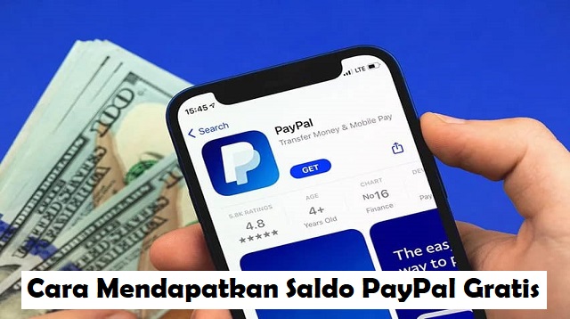 Cara Mendapatkan Saldo PayPal Gratis
